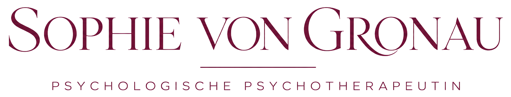 Sophie von Gronau – Psychologische Psychotherapeutin